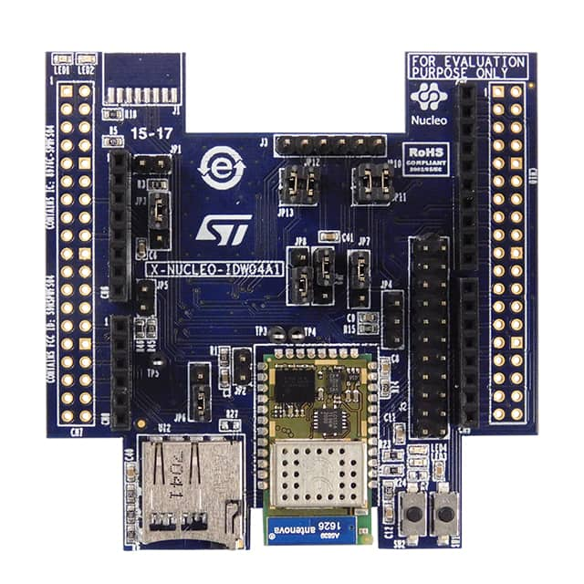 X-NUCLEO-IDW04A1 STMicroelectronics                                                                    WI-FI EXPANSION BOARD BASED ON S