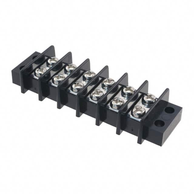 1546670-6 TE Connectivity AMP Connectors                                                                    CONN BARRIER STRIP 6CIRC 0.437