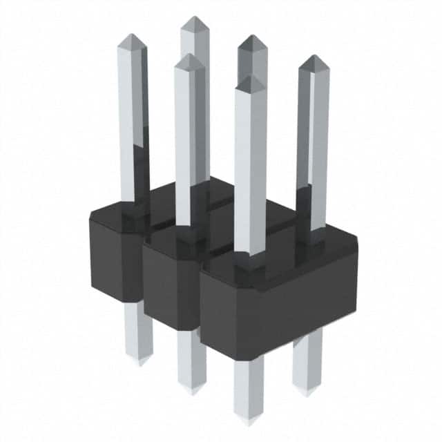 PEC03DAAN Sullins Connector Solutions                                                                    CONN HEADER .100 DUAL STR 6POS