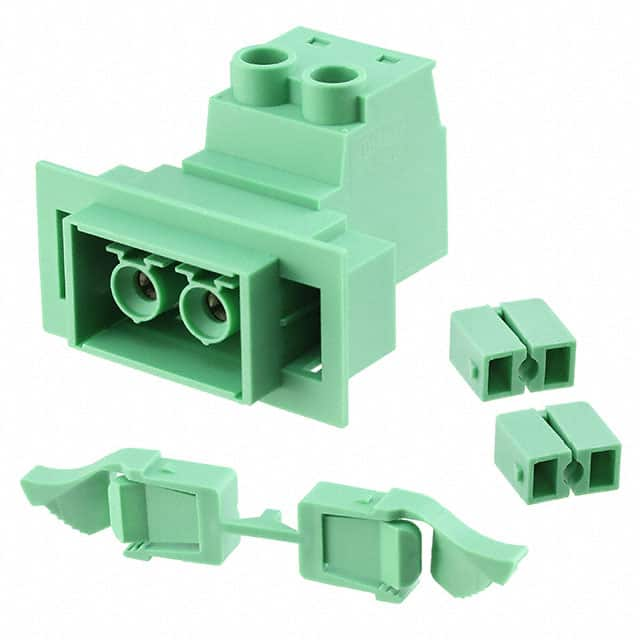 1703690 Phoenix Contact                                                                    TERM BLK HEADER 2POS GREEN