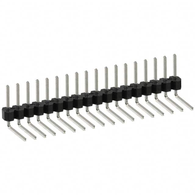 PEC18SBCN Sullins Connector Solutions                                                                    CONN HEADER .100 SINGL R/A 18POS