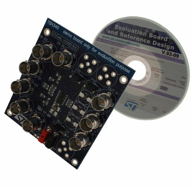 STEVAL-CCA014V1 STMicroelectronics                                                                    BOARD VIDEO BUFF BASED ON TSH345