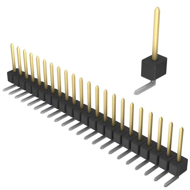 PBC22SGAN Sullins Connector Solutions                                                                    CONN HEADER .100 SINGL R/A 22POS