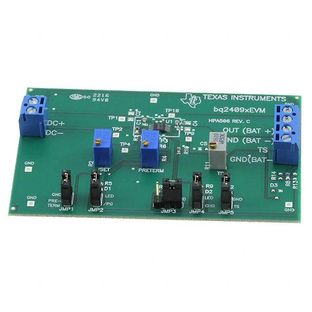 BQ24090EVM Texas Instruments                                                                    EVAL MODULE FOR BQ24090