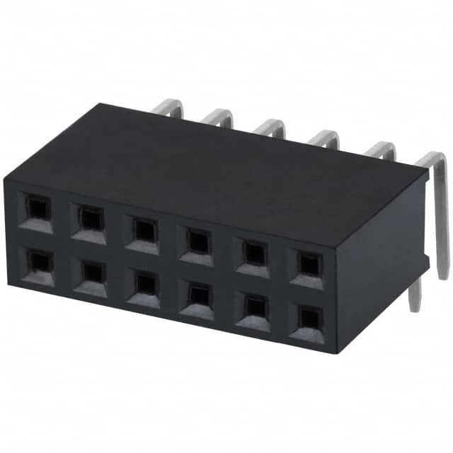 PPTC062LJBN Sullins Connector Solutions                                                                    CONN FEMALE 12POS DL .1
