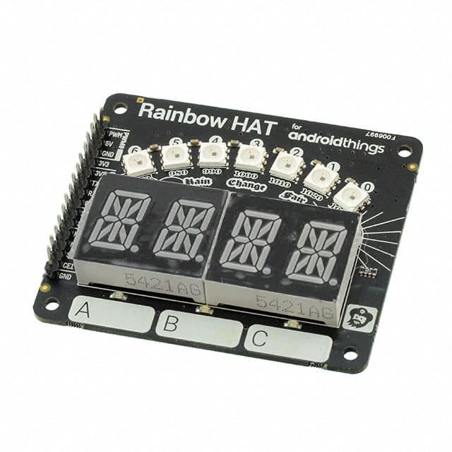 PIM242 Pimoroni Ltd                                                                    RAINBOW HAT (RAINBOW HAT ONLY)