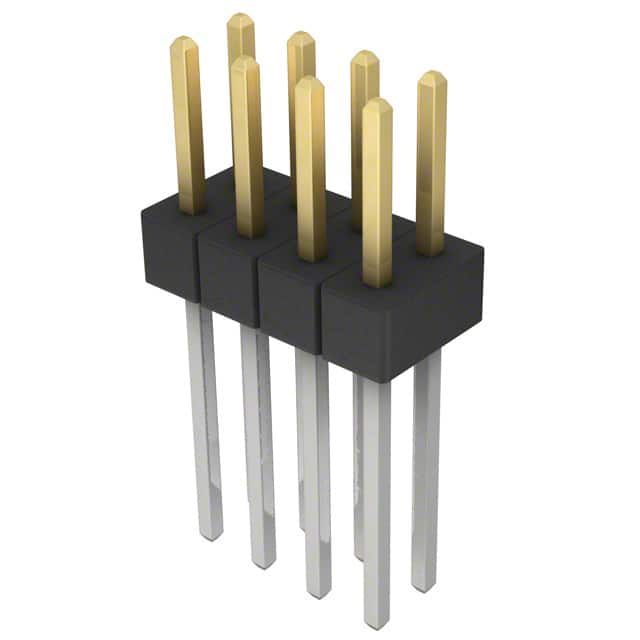 PBC04DADN Sullins Connector Solutions                                                                    CONN HEADER .100 DUAL STR 8POS