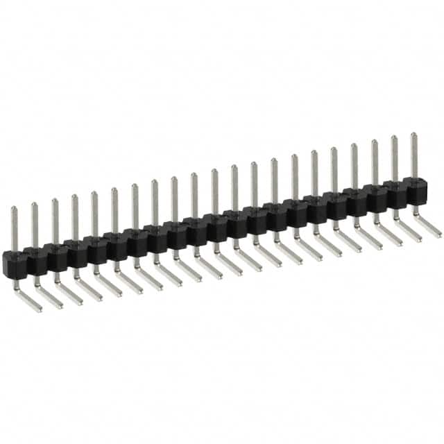 PEC21SBBN Sullins Connector Solutions                                                                    CONN HEADER .100 SINGL R/A 21POS
