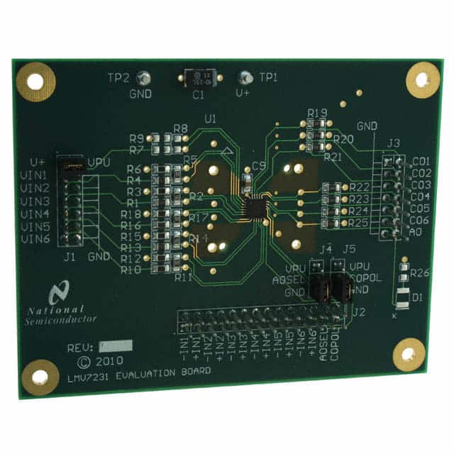LMV7231EVAL/NOPB Texas Instruments                                                                    BOARD EVALUATION LMV7231