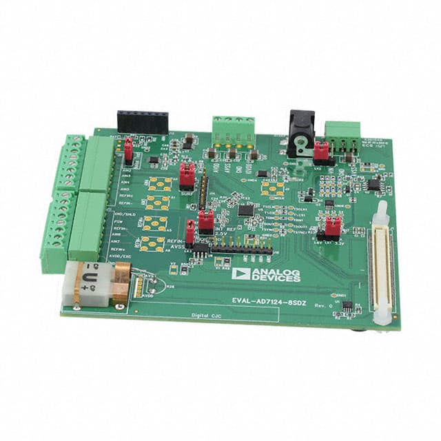 EVAL-AD7124-8SDZ Analog Devices Inc.                                                                    EVAL BOARD FOR AD7124