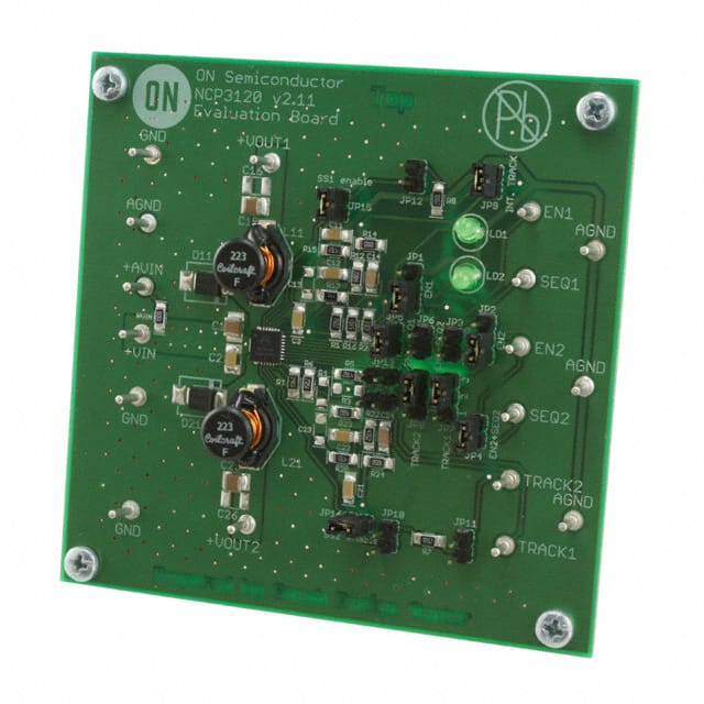 NCP3120QPBCKGEVB ON Semiconductor                                                                    EVAL BOARD FOR NCP3120QPBCKG