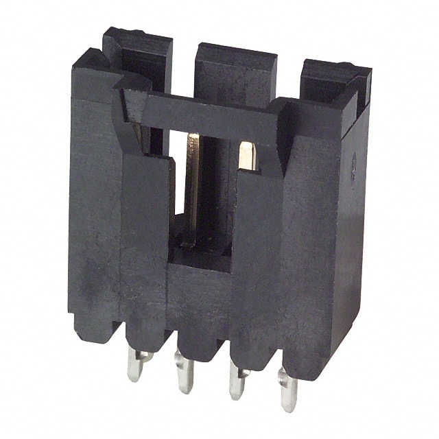 103670-3 TE Connectivity AMP Connectors                                                                    CONN HEADER VERT .100 4POS 15AU