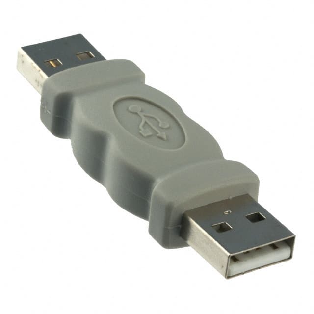 A-USB-5-R Assmann WSW Components                                                                    ADAPTER USB A MALE TO A MALE