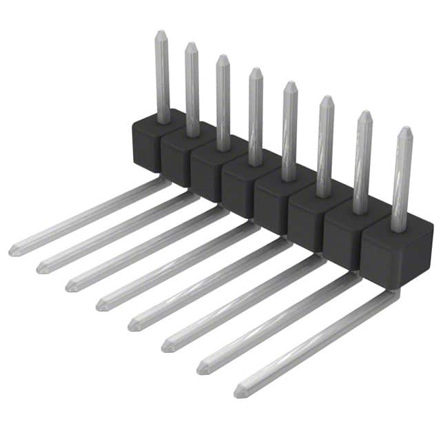PEC08SBDN Sullins Connector Solutions                                                                    CONN HEADER .100 SINGL R/A 8POS
