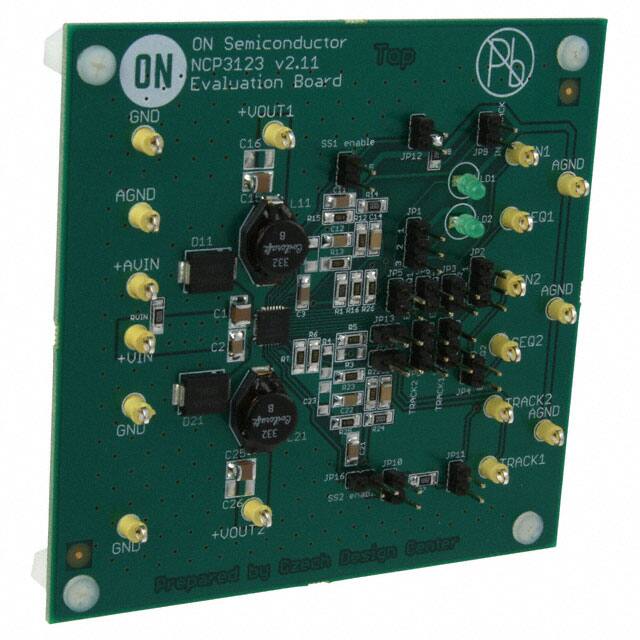 NCP3123QPBCKGEVB ON Semiconductor                                                                    EVAL BOARD FOR NCP3123QPBCKG