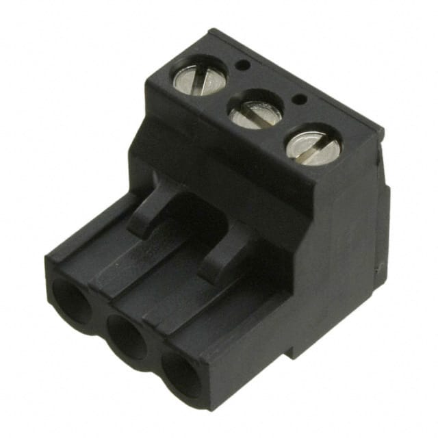 796635-3 TE Connectivity AMP Connectors                                                                    TERM BLOCK PLUG 3POS STR 5.08MM