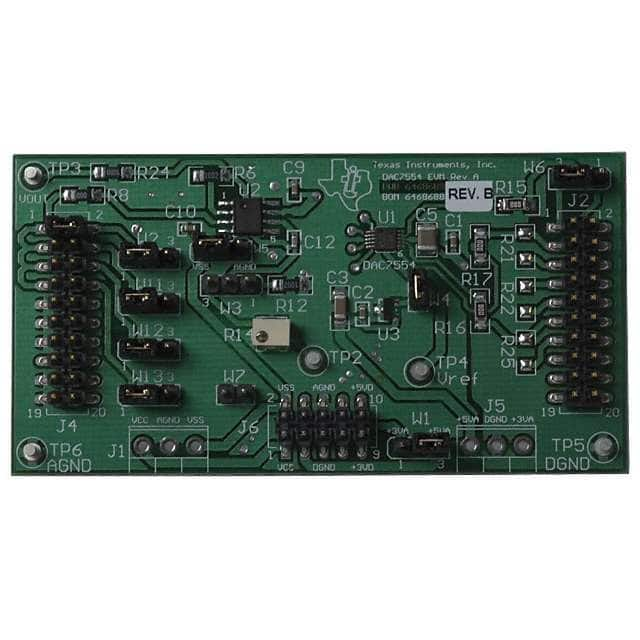 DAC7554EVM Texas Instruments                                                                    EVALUATION MODULE FOR DAC7554