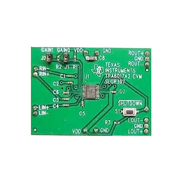 TPA6017A2EVM Texas Instruments                                                                    EVAL MOD FOR TPA6017A2