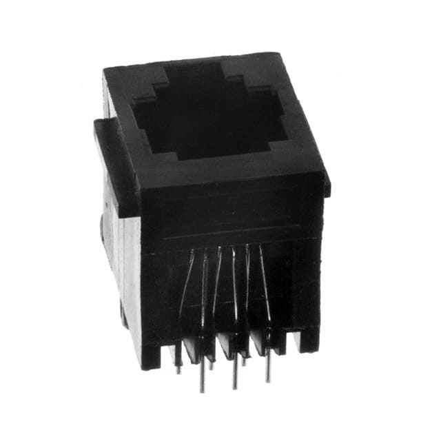 PJ012-6P6C1-F On Shore Technology Inc.                                                                    CONN MOD JACK 6P6C VERT UNSHLD