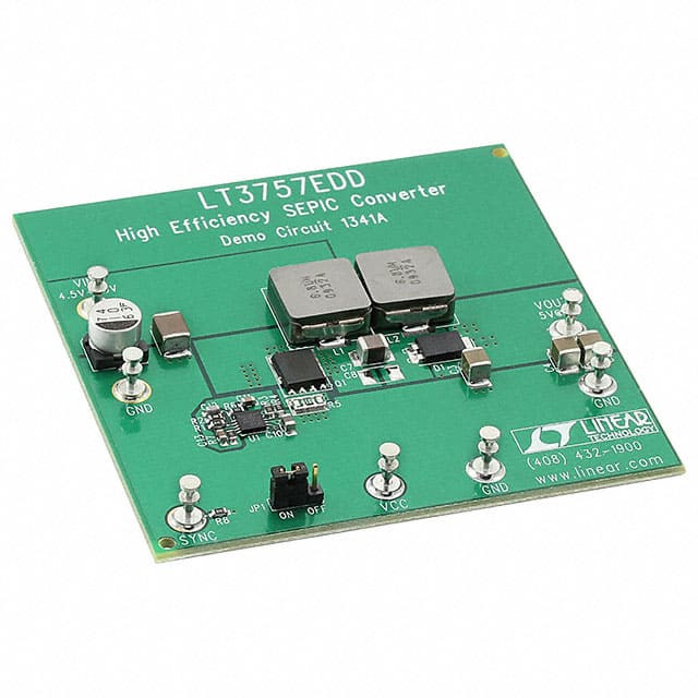 DC1341A Linear Technology/Analog Devices                                                                    EVAL BOARD BUCK-BOOST REG LT3757