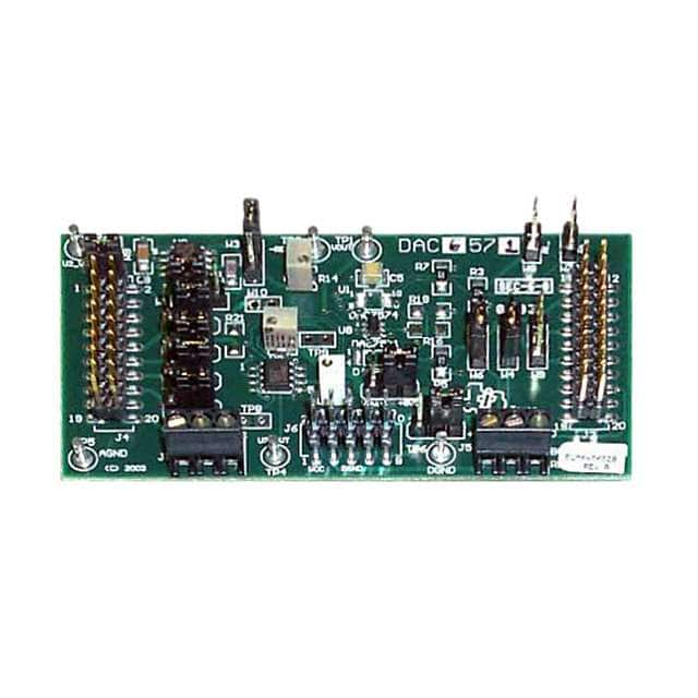 DAC6571EVM Texas Instruments                                                                    EVALUATION MODULE FOR DAC6571