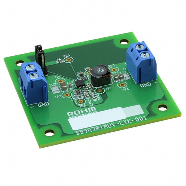 BD9A301MUV-EVK-001 Rohm Semiconductor                                                                    2.7V TO 5.5V INPUT, 3A INTEGRATE