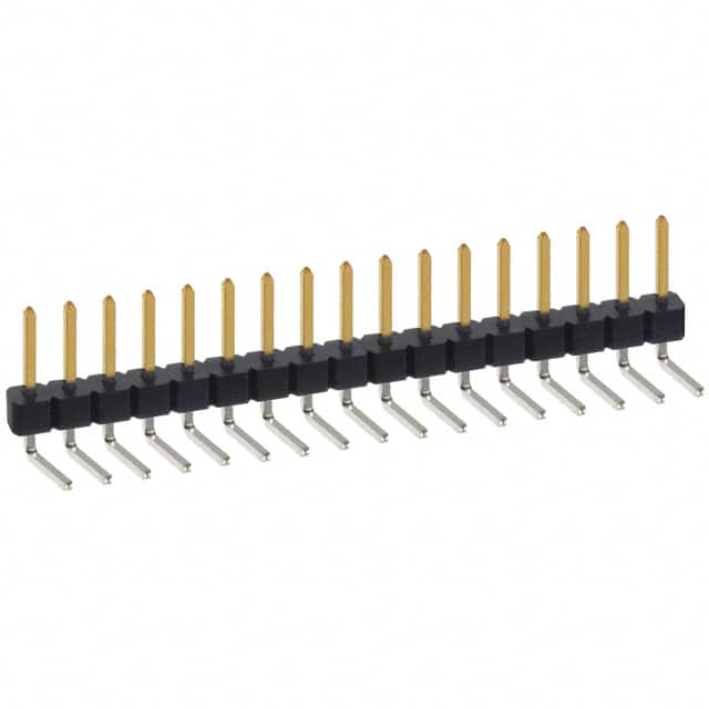 PBC17SBBN Sullins Connector Solutions                                                                    CONN HEADER .100 SINGL R/A 17POS