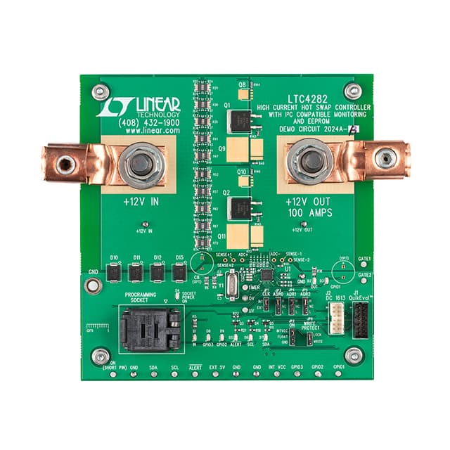 DC2024A-B Linear Technology/Analog Devices                                                                    DEMO BOARD FOR LTC4282