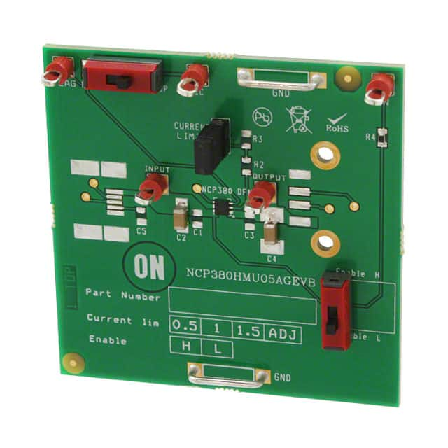 NCP380HMU05AGEVB ON Semiconductor                                                                    BOARD EVAL NCP380HMU05 LOAD SW