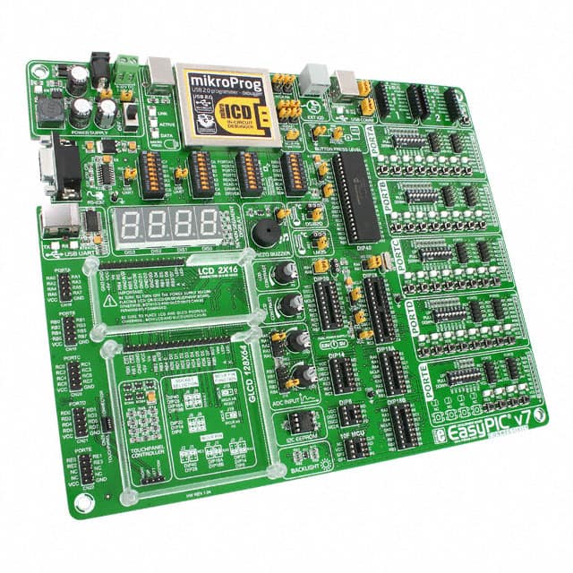 MIKROE-798 MikroElektronika                                                                    BOARD DEV SYSTEM EASYPIC V7