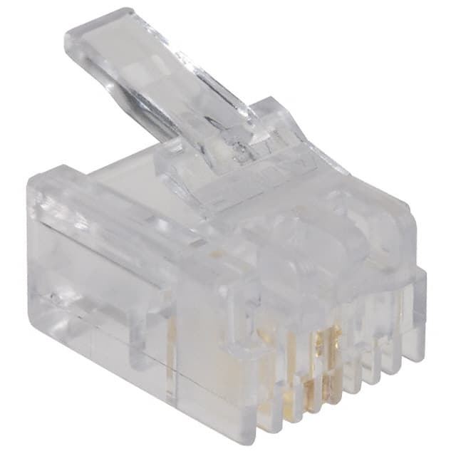 5-641333-2 TE Connectivity AMP Connectors                                                                    CONN MOD PLUG 6P2C UNSHIELDED