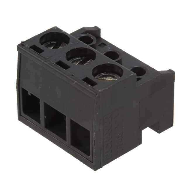 1546018-3 TE Connectivity AMP Connectors                                                                    TERM BLOCK PLUG 3POS 90DEG 5MM