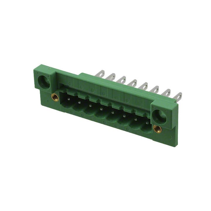 0710235 Phoenix Contact                                                                    TERM BLK HEADER 8POS GREEN