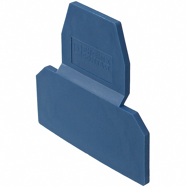 2770105 Phoenix Contact                                                                    END COVER BLUE