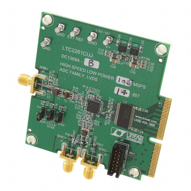 DC1369A-B Linear Technology/Analog Devices                                                                    BOARD DEMO 105MSPS LTC2260-14