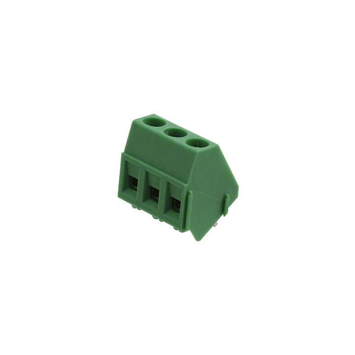 1733428 Phoenix Contact                                                                    TERMINAL BLOCK 3POS 5MM GRN