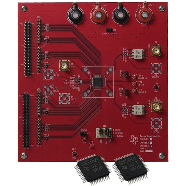 DAC5652EVM Texas Instruments                                                                    EVALUATION MODULE FOR DAC5652