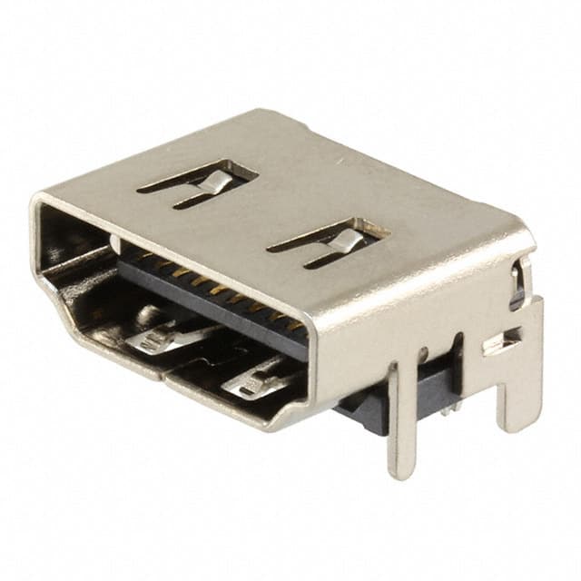 2000-1-1-20-00-BK CNC Tech                                                                    HDMI A TYPE FEMALE 90 DIP