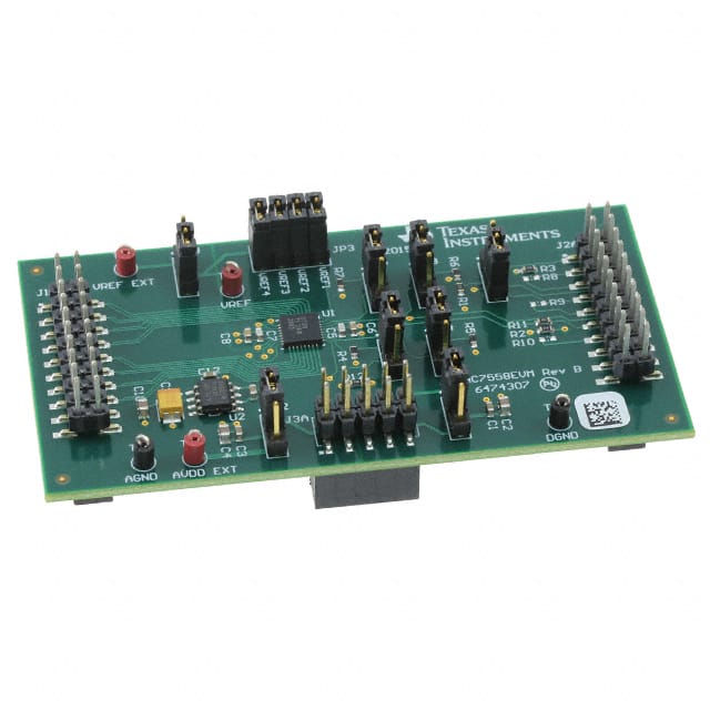 DAC7558EVM Texas Instruments                                                                    EVALUATION MODULE FOR DAC7558