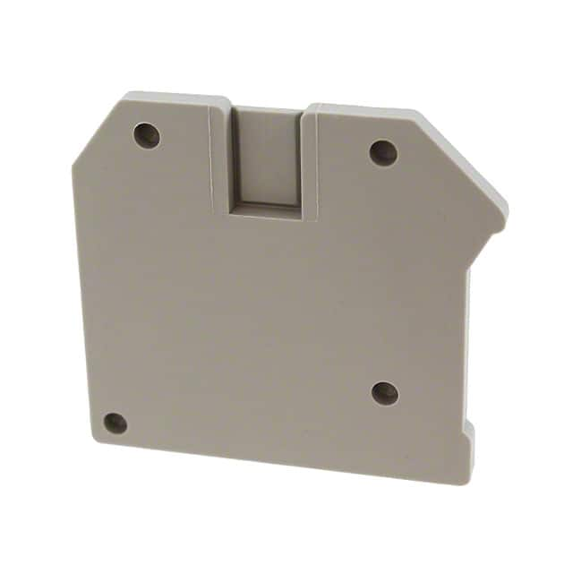 3002047 Phoenix Contact                                                                    END COVER GRAY