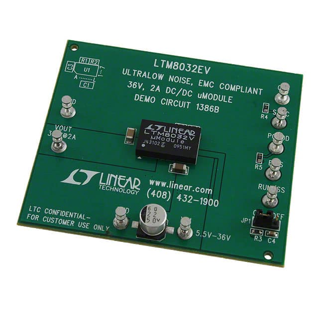 DC1386B Linear Technology/Analog Devices                                                                    BOARD DEMO LTM8032