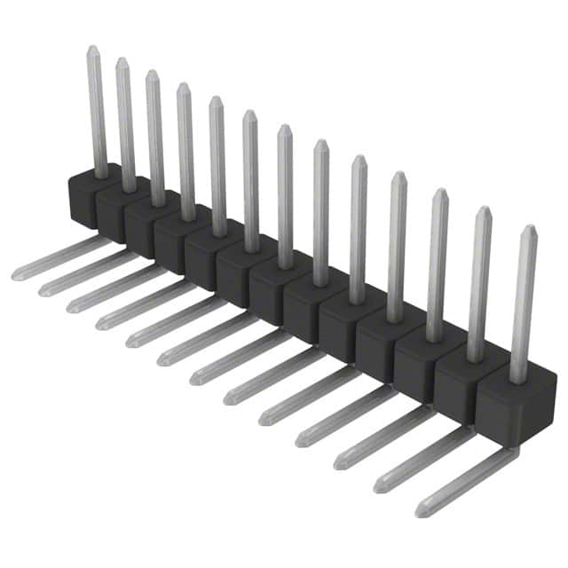 PEC13SGBN Sullins Connector Solutions                                                                    CONN HEADER .100 SINGL R/A 13POS