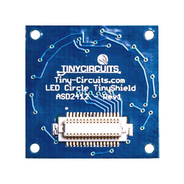 ASD2412-R-LR TinyCircuits                                                                    TINYSHIELDCIRCLEEDGELEDS RED