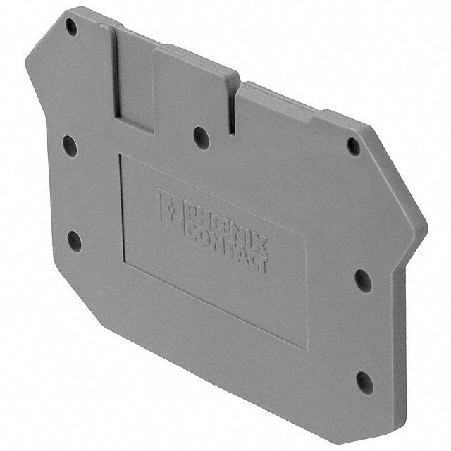 3002186 Phoenix Contact                                                                    END COVER GRAY