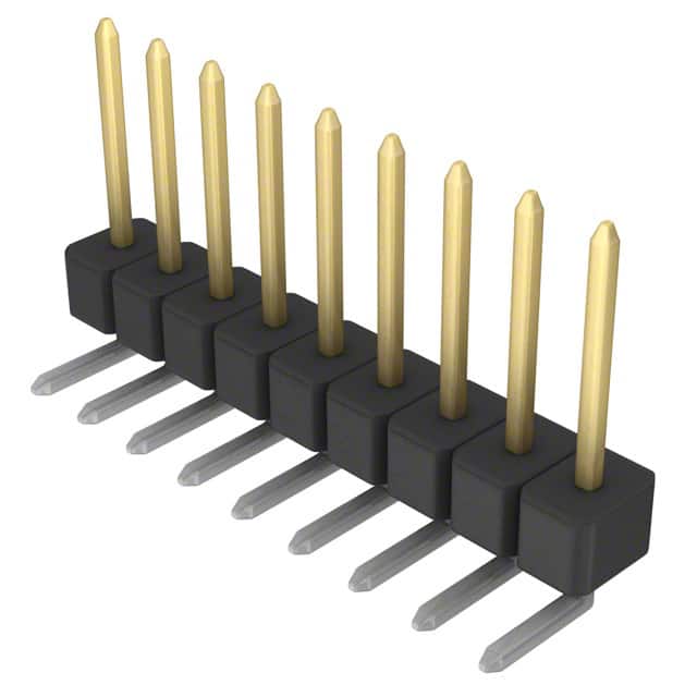 PBC09SGAN Sullins Connector Solutions                                                                    CONN HEADER .100 SINGL R/A 9POS