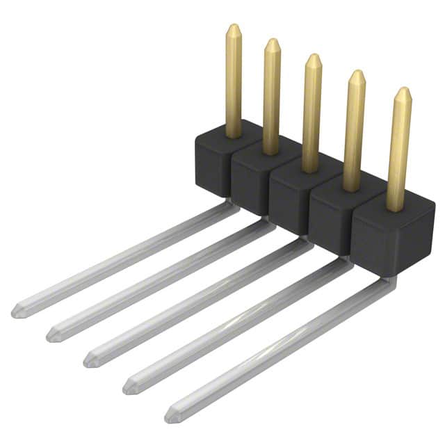 PBC05SBEN Sullins Connector Solutions                                                                    CONN HEADER .100 SINGL R/A 5POS