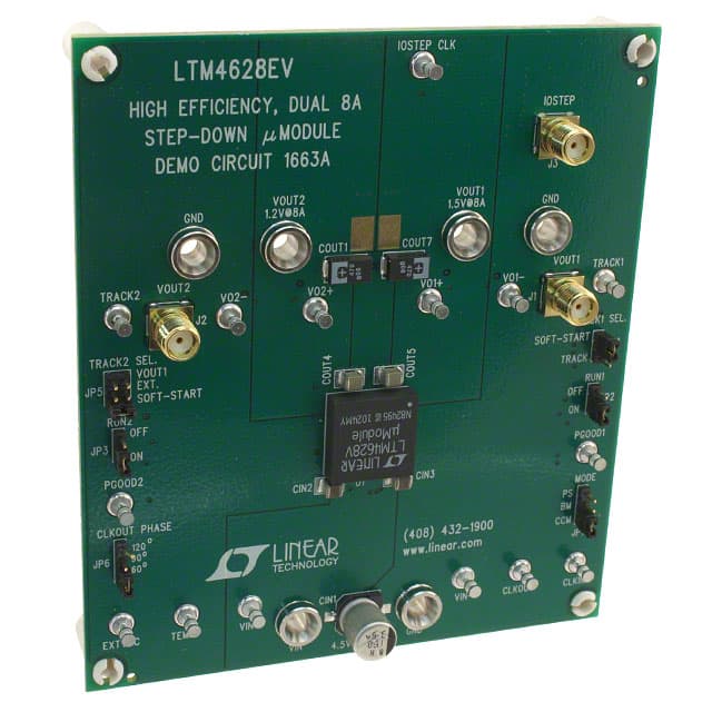 DC1663A Linear Technology/Analog Devices                                                                    DEMO BOARD LTM4628