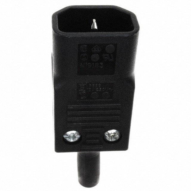 PX0686 Bulgin                                                                    PWR ENT PLUG IEC320-2-2E STR SCR