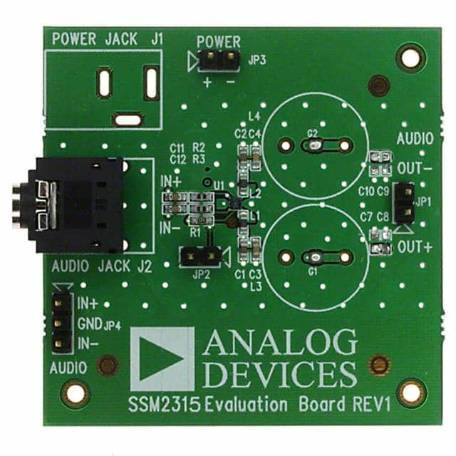 SSM2315-EVALZ Analog Devices Inc.                                                                    BOARD EVAL SSM2315