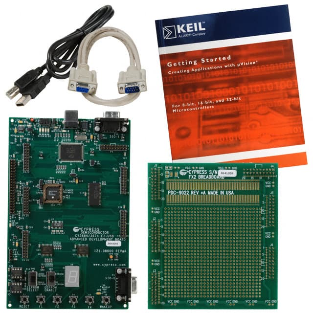 CY3684 Cypress Semiconductor Corp                                                                    KIT DEVELOPMENT EZ-USB FX2LP